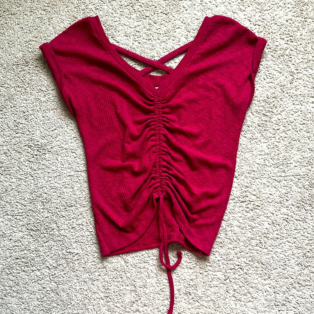 Deep Magenta top
